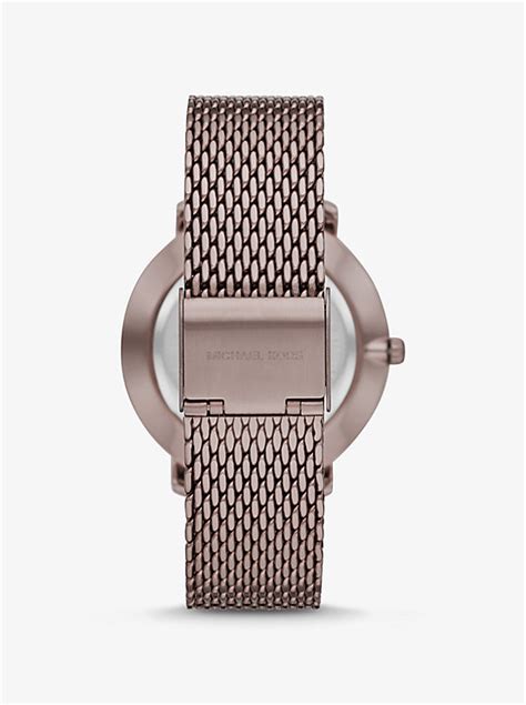 michael kors pyper sable-tone mesh watch|Michael Kors pyper.